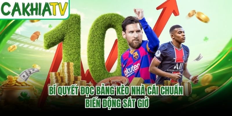Bí Quyết Đọc Bảng Kèo Nhà Cái Chuẩn – Biến Động Sát Giờ